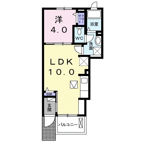 キャッスルＭＧＴ 間取り図