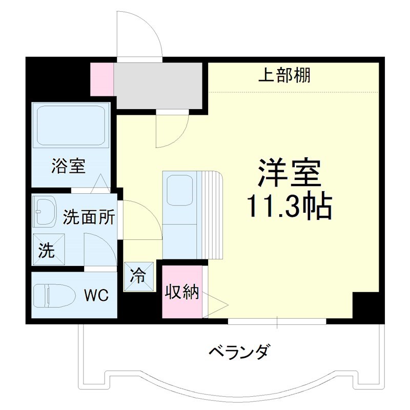 アップル第7マンション 間取り図