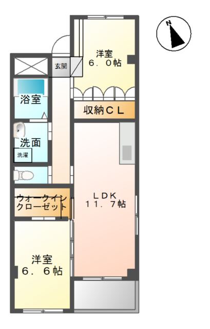 グレイスヴィラ 間取り図