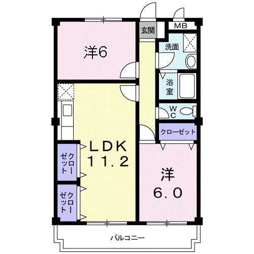 ヤマセマリッチ 間取り図