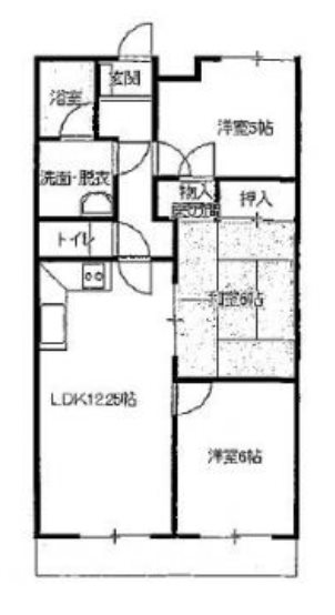 アルカディア曳馬 間取り図