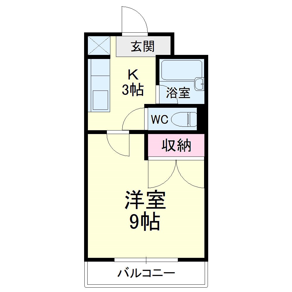 パルクレールⅡ 間取り図