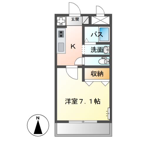 アイル・プティ 間取り図