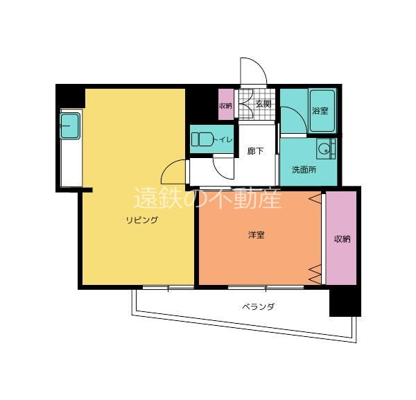 ヴェルメゾン浜松 4-A号室 間取り