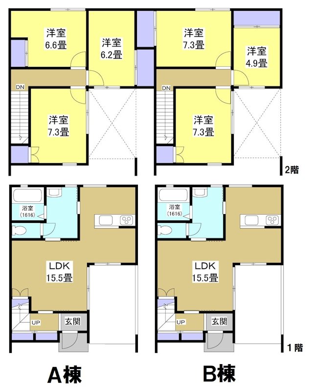 キャレブラン佐鳴湖 間取り図