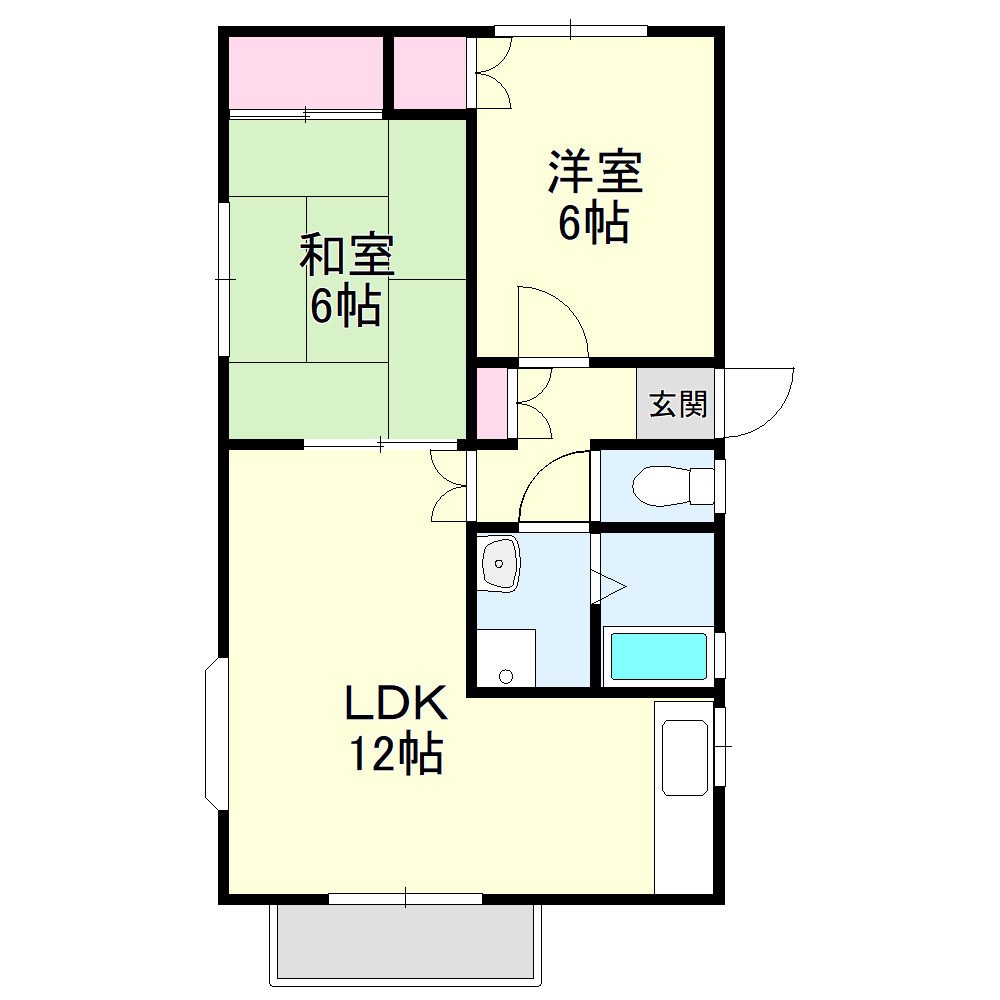 フラットサード 間取り図