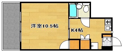 マンションKM－2 201号室 間取り