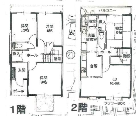インプレッション伊場 間取り図