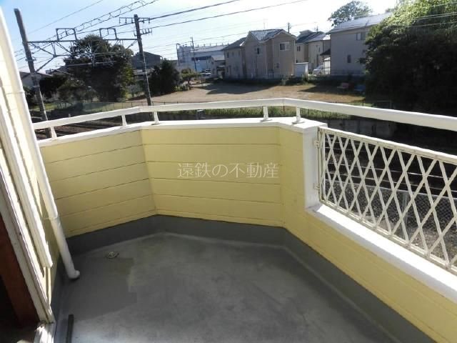 篠原町貸戸建て住宅 ベランダ