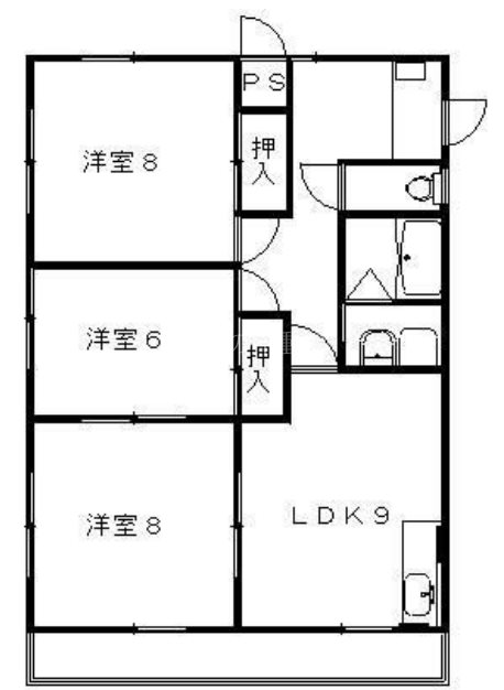 メゾン・ｄo・ナカノ 間取り図