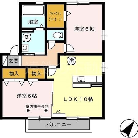 リビングタウンヴェルード 間取り
