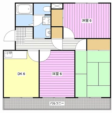 ルミエール21 間取り図