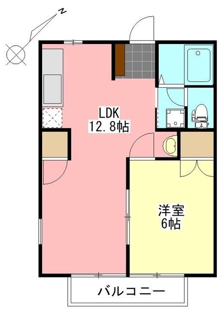 ドミール葵 間取り図