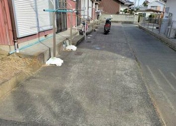 中泉川島貸家 ベランダ