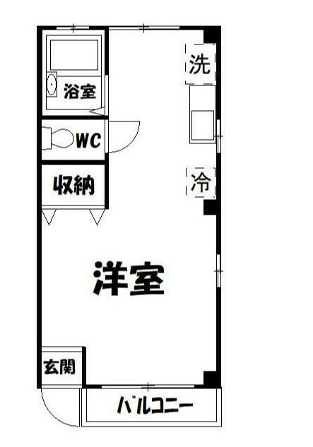 ハイツ川島 302号室 間取り