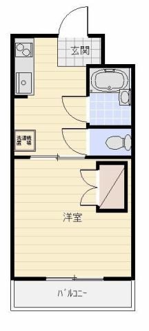 マンションストークⅦ 201号室 間取り