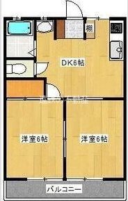 セントラルハイツ 間取り図