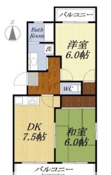 セレブレイトＢ 間取り図