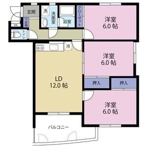 ロイヤルマンションⅡ 203号室 間取り