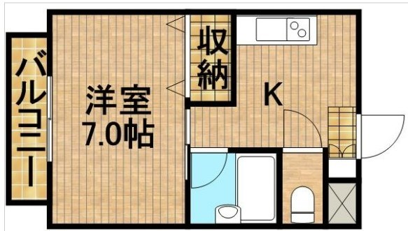 ハイツTao(ハイツタオ) 間取り図