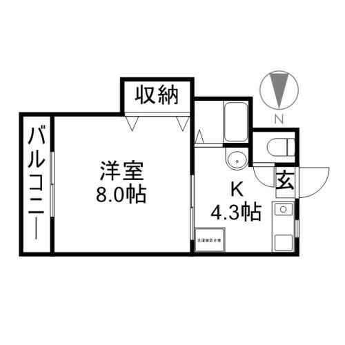 メゾン・ド・ボネール 間取り図