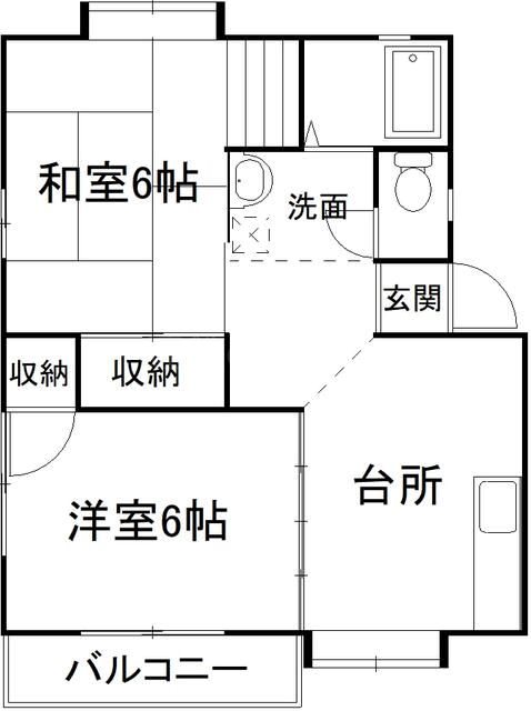 アヴァンセ 202号室 間取り