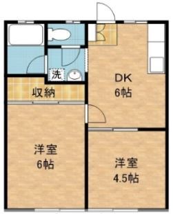 ブルーハイツ 間取り図