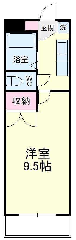 モンレーヴ三方原 A-3号室 間取り