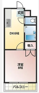 シャトレ鳥之瀬 間取り図