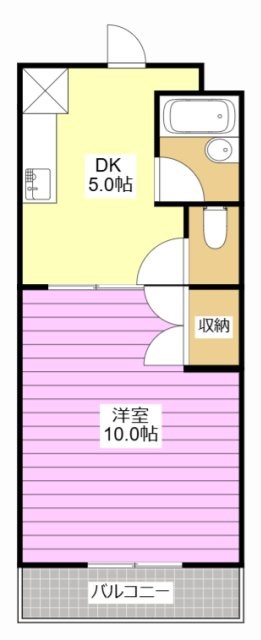 ラ・メールキャルム 205号室 間取り