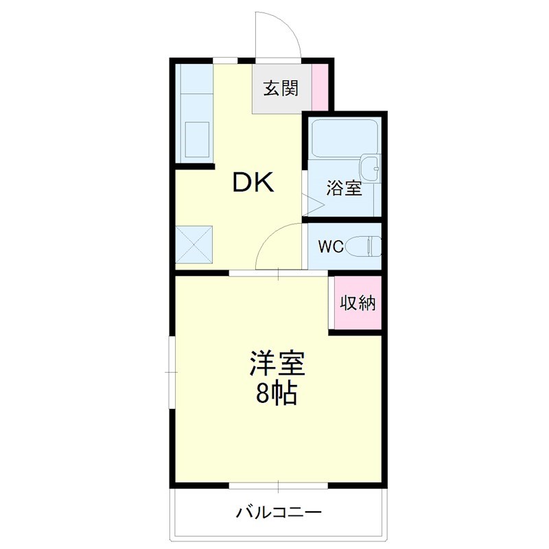 アルタ・ミラ 203号室 間取り