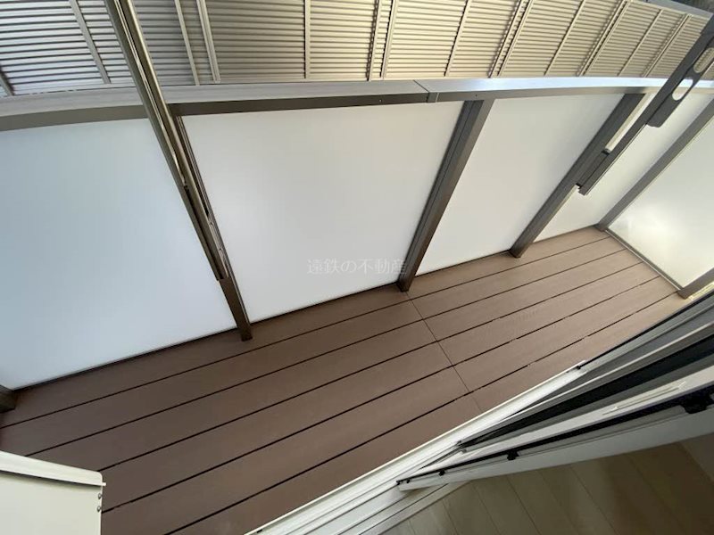 ベレオ助信町 ベランダ