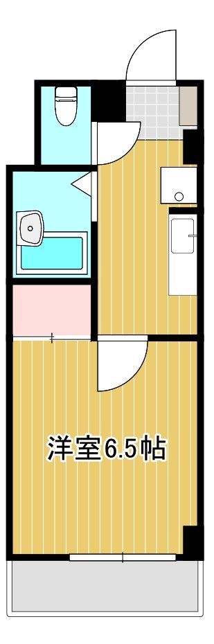 ホリホックイン元浜 間取り図