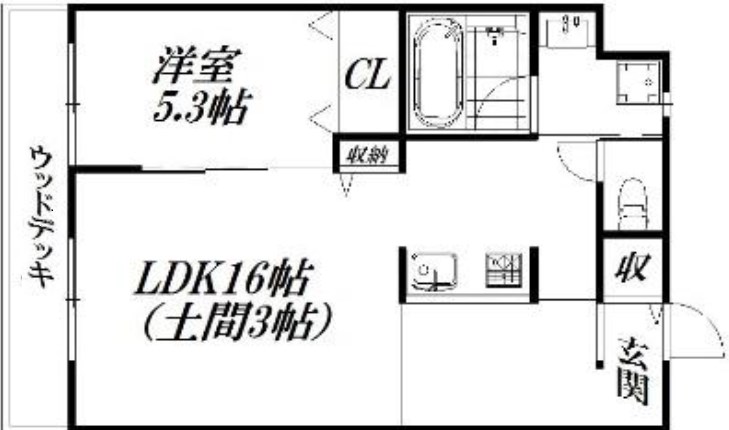 Re・vita（レヴィータ） 301号室 間取り