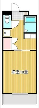 ラピス小出 205号室 間取り