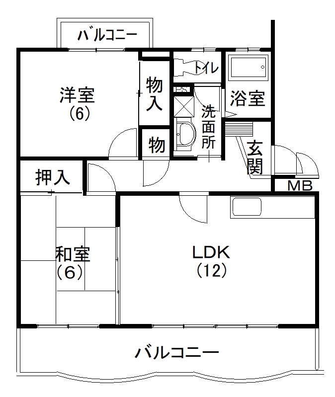カテリーナ 間取り図