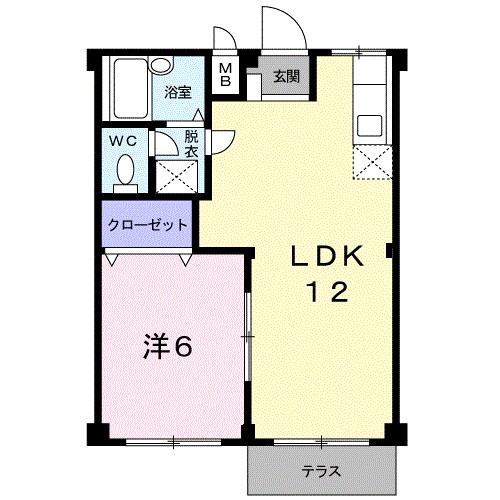 ハイツ葵 間取り図