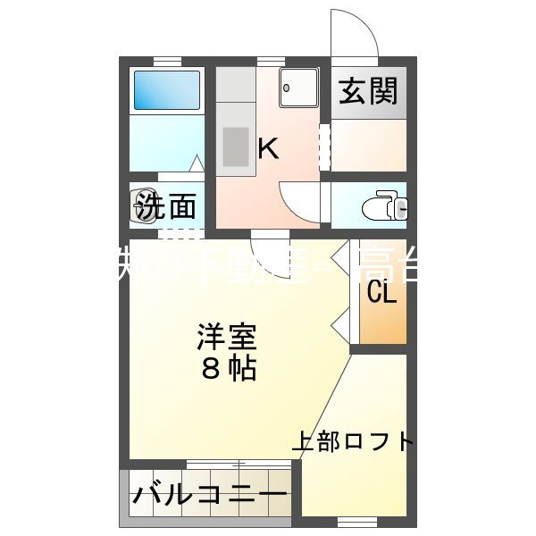 リバーサイドS 3号室 間取り