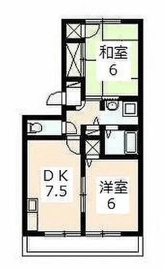 サンコーズハイ佐鳴 Ｃ－１号室 間取り