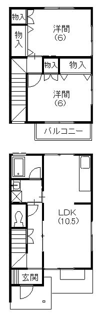 シャグジヴィラ 間取り図