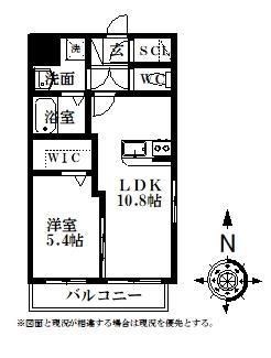 Belle元浜 203号室 間取り