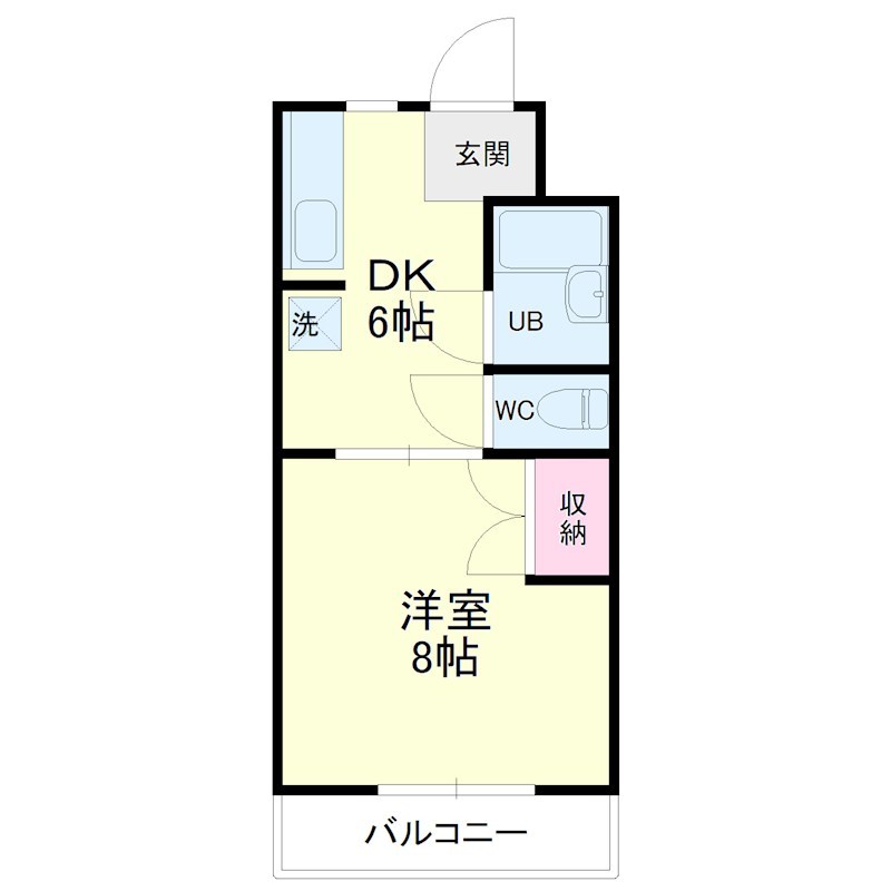 ヴィンテージ 307号室 間取り