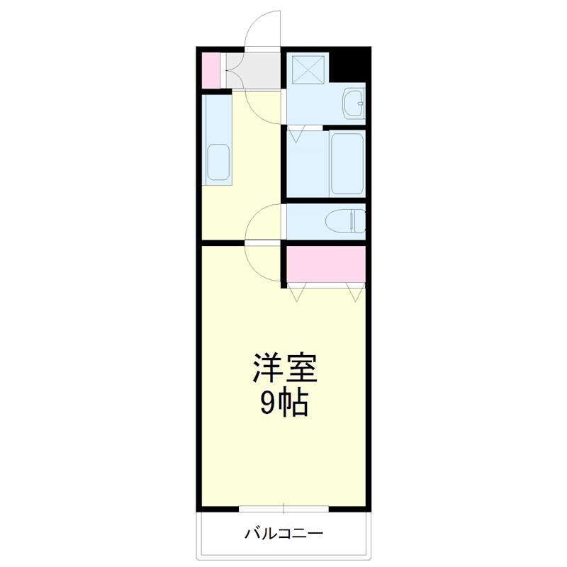 プロムナードⅠ 305号室 間取り