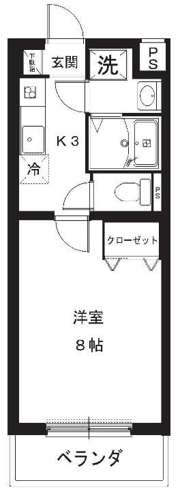 たちばな壱番館 間取り図