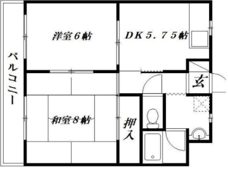 センチュリー２１ 205号室 間取り