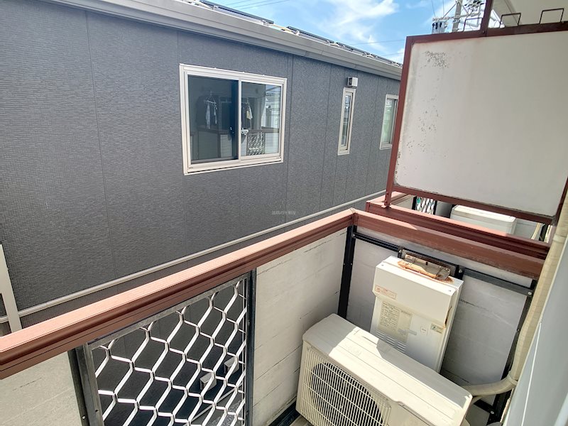 レオパレス新津町 ベランダ
