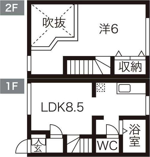 ジュネス半田8 102号室 間取り