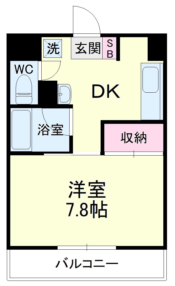 アベニュー山下 間取り図