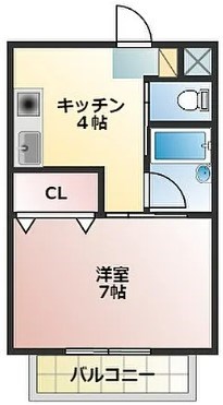ハイツTao(ハイツタオ) 間取り図