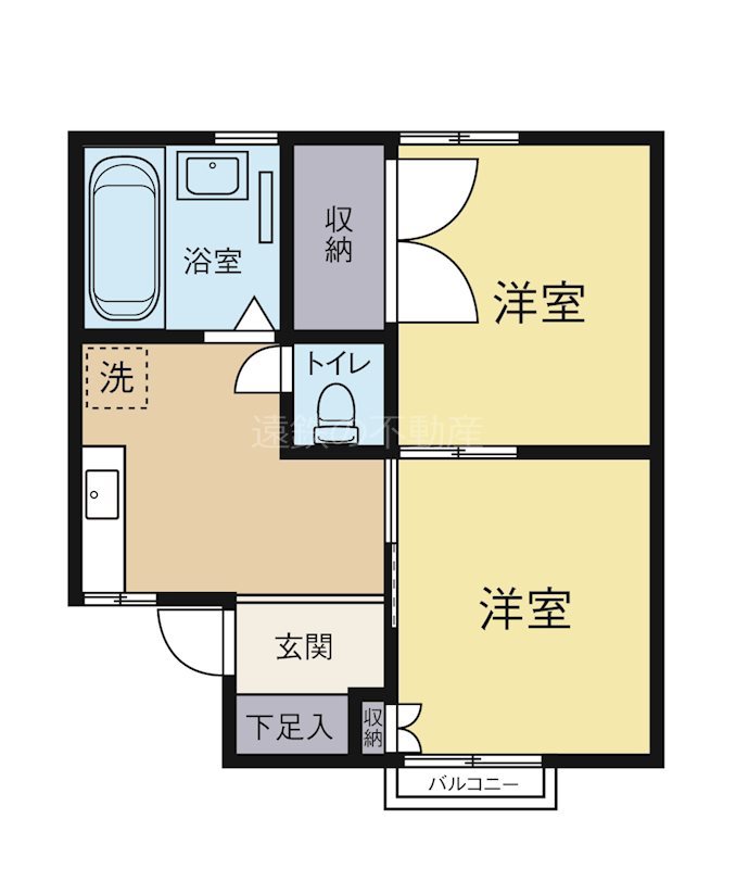 コーポみどり 間取り図